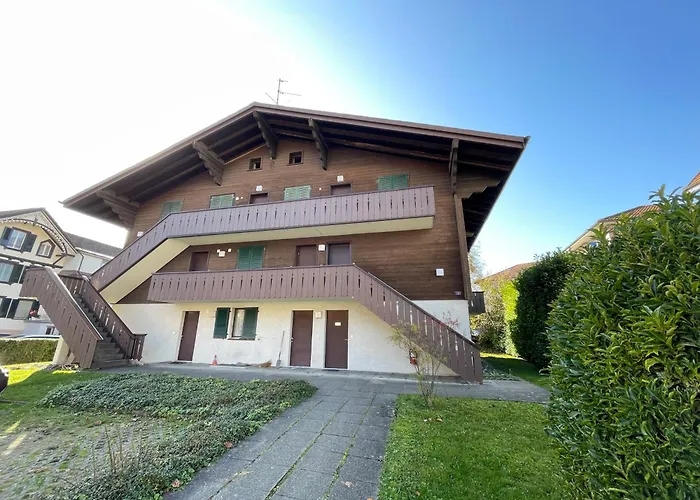 公寓 3 Minuten Vom Bahnhof-apartment 因特拉肯